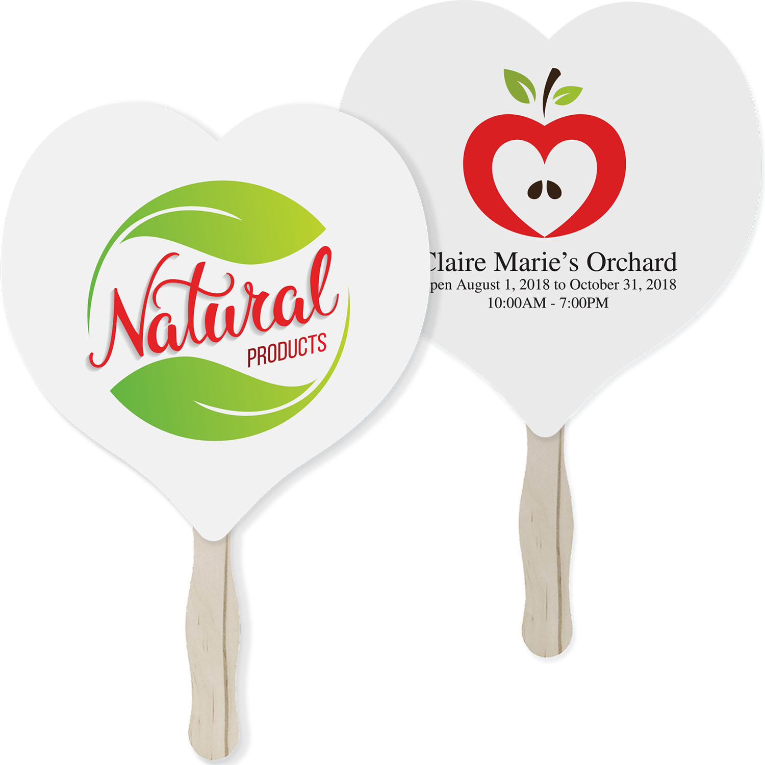 Sandwich Hand Fan (Two-Sided) 2