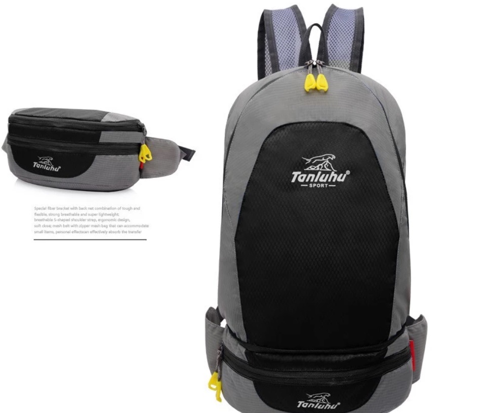 2in1 Light Backpack and Waist Bag 4