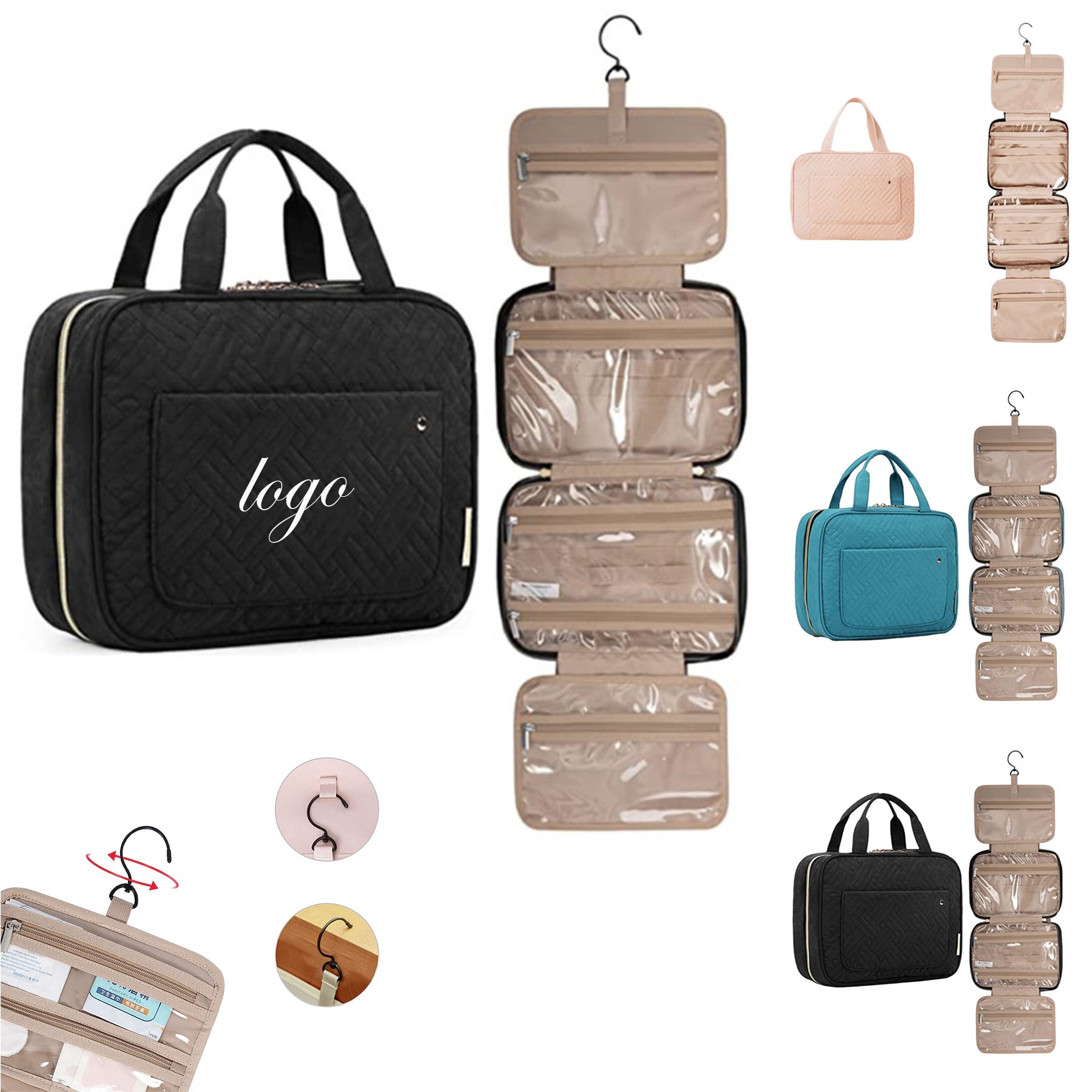 Portable Travel Toiletries Storage Bag