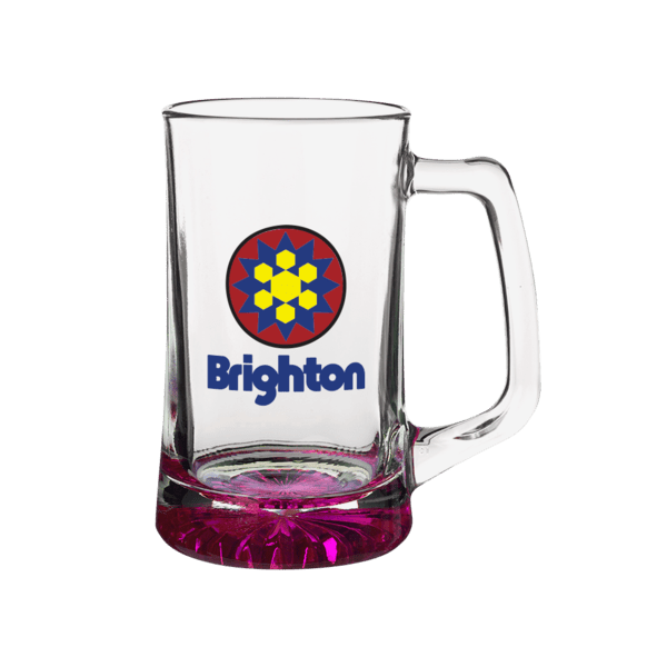 Guzzler 25 oz. ARC Glass Beer Mug 8