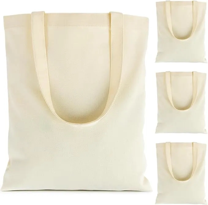 Blank Reusable Grocery Canvas Tote Bags 5