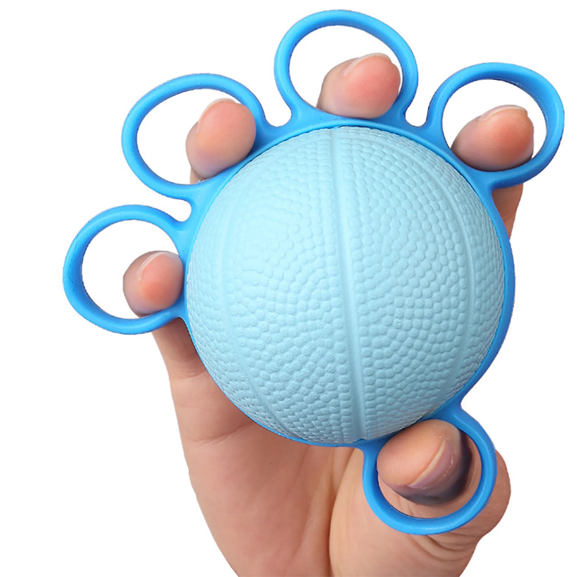 Exerciser Hand Gripper Silicone Finger Puller set 5