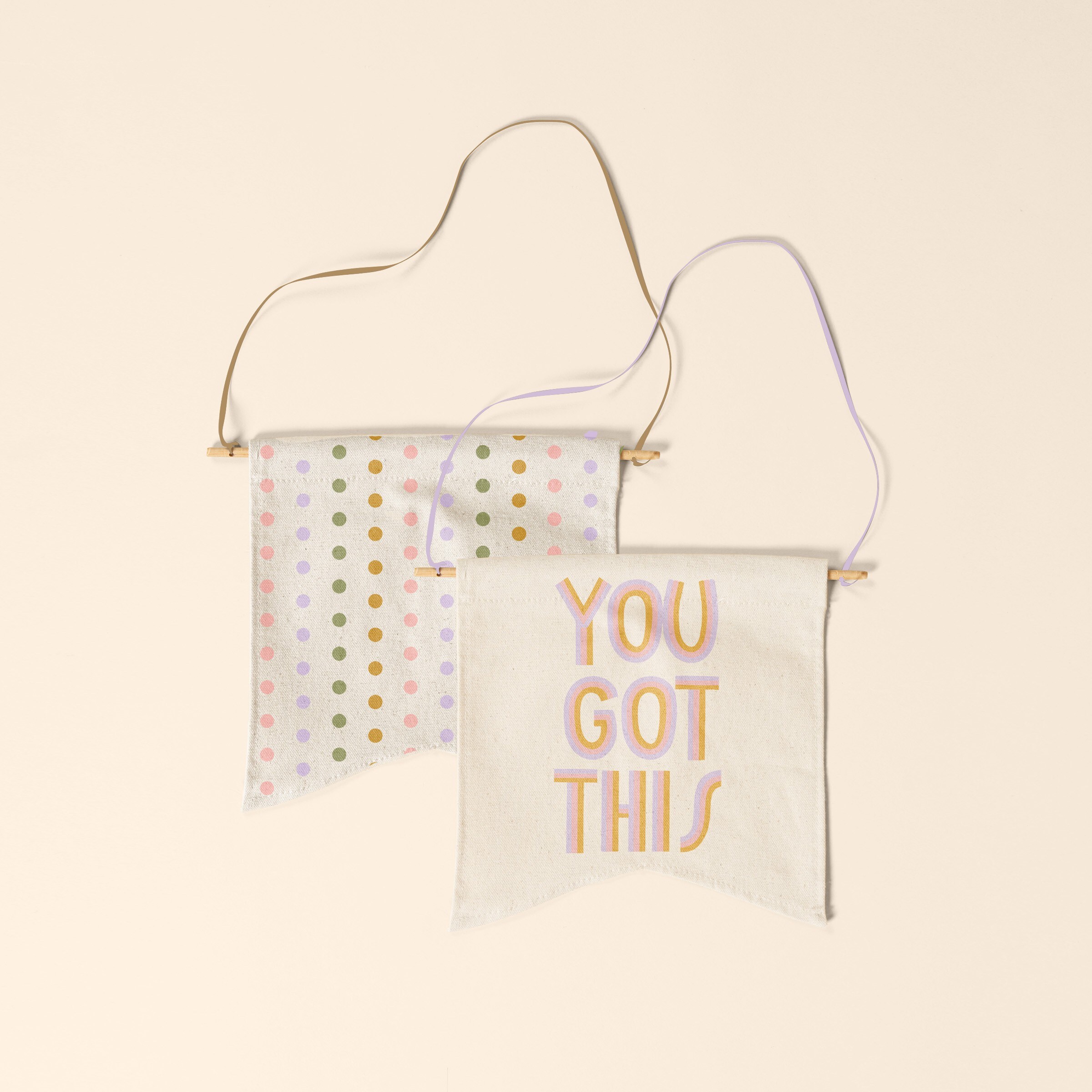 WALLFLOWER MEDIUM - NATURAL CANVAS 1