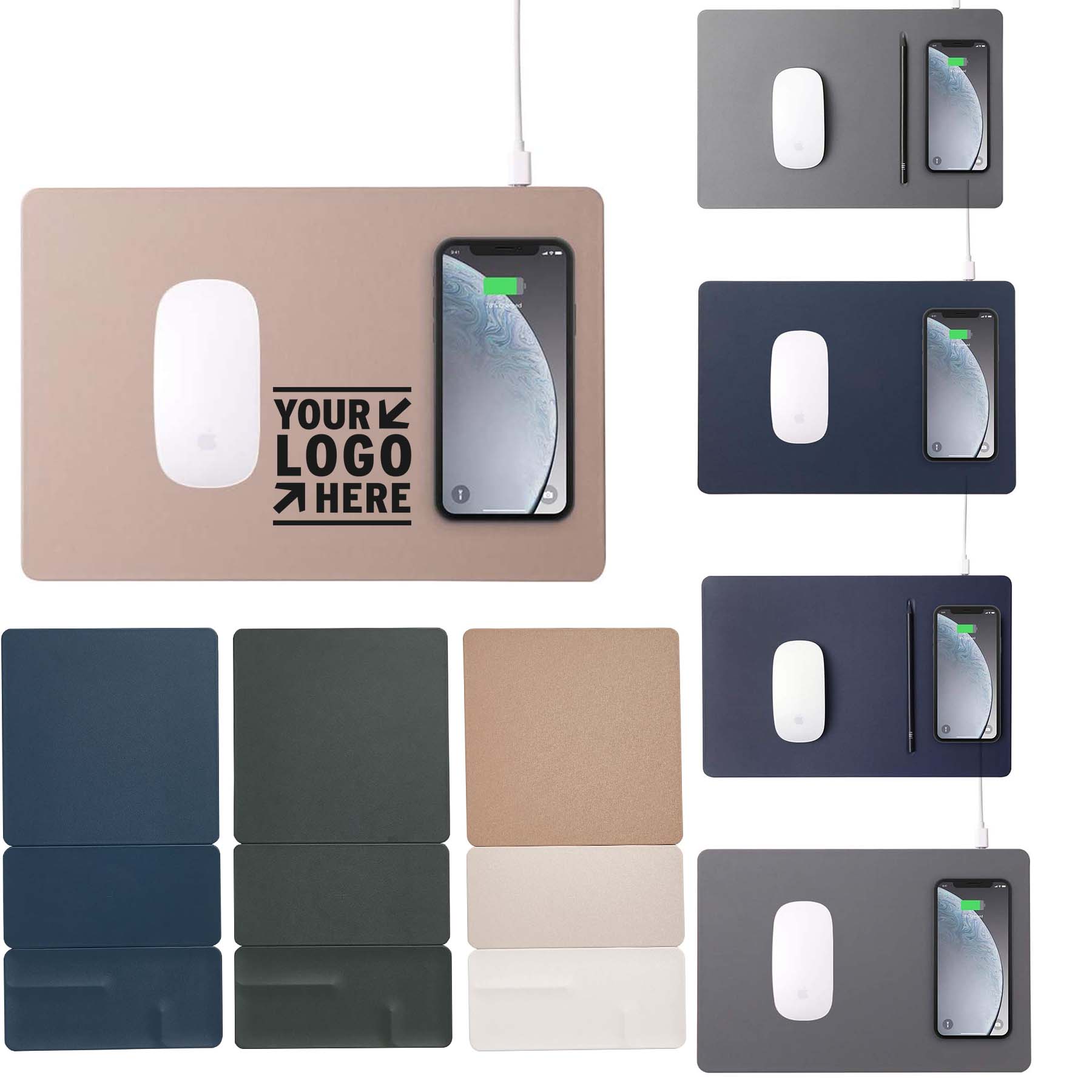 Qi Wireless Charging Mouse Pad Mat 2