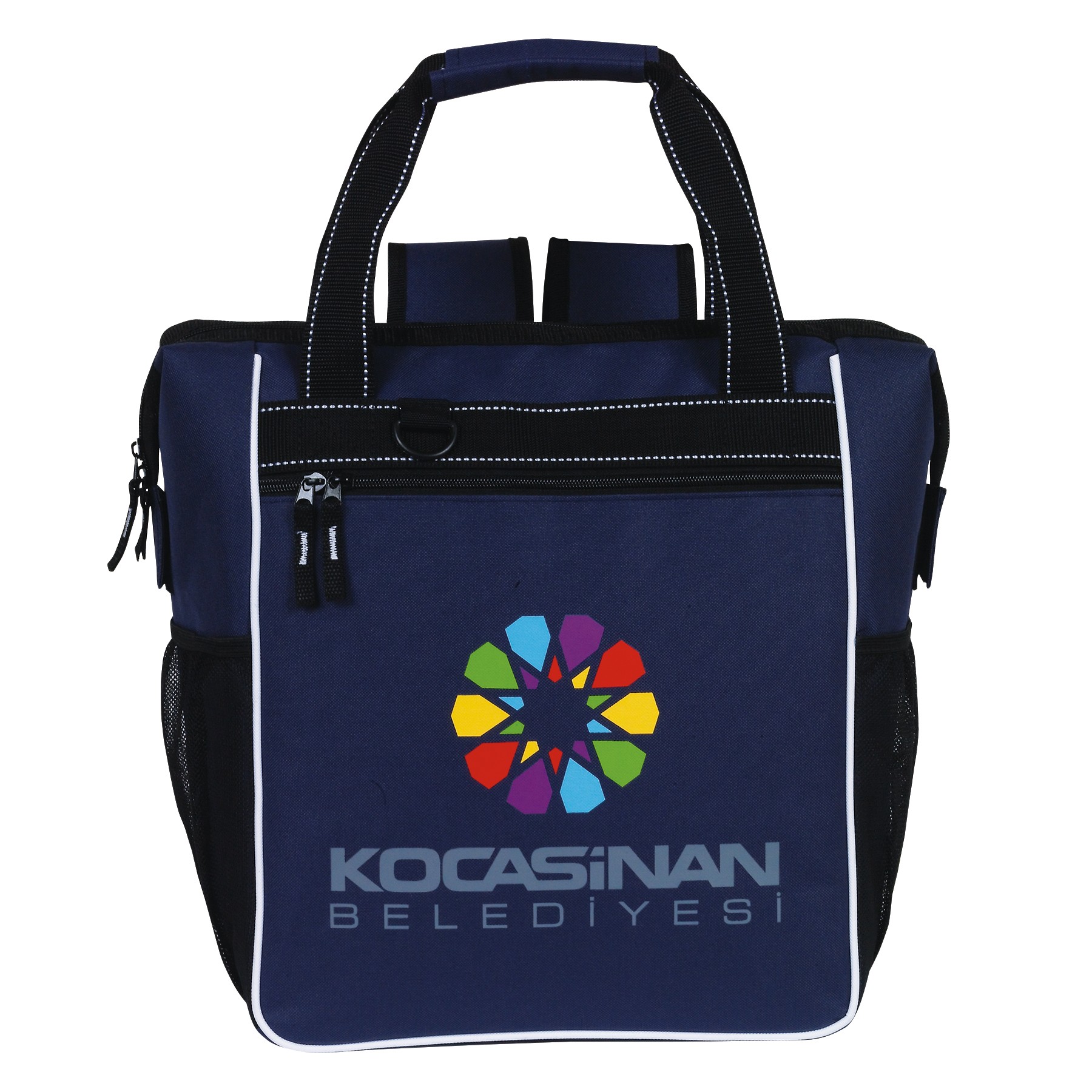 Wire-mouth Convertible Insulated Cooler Backpack & Tote 3