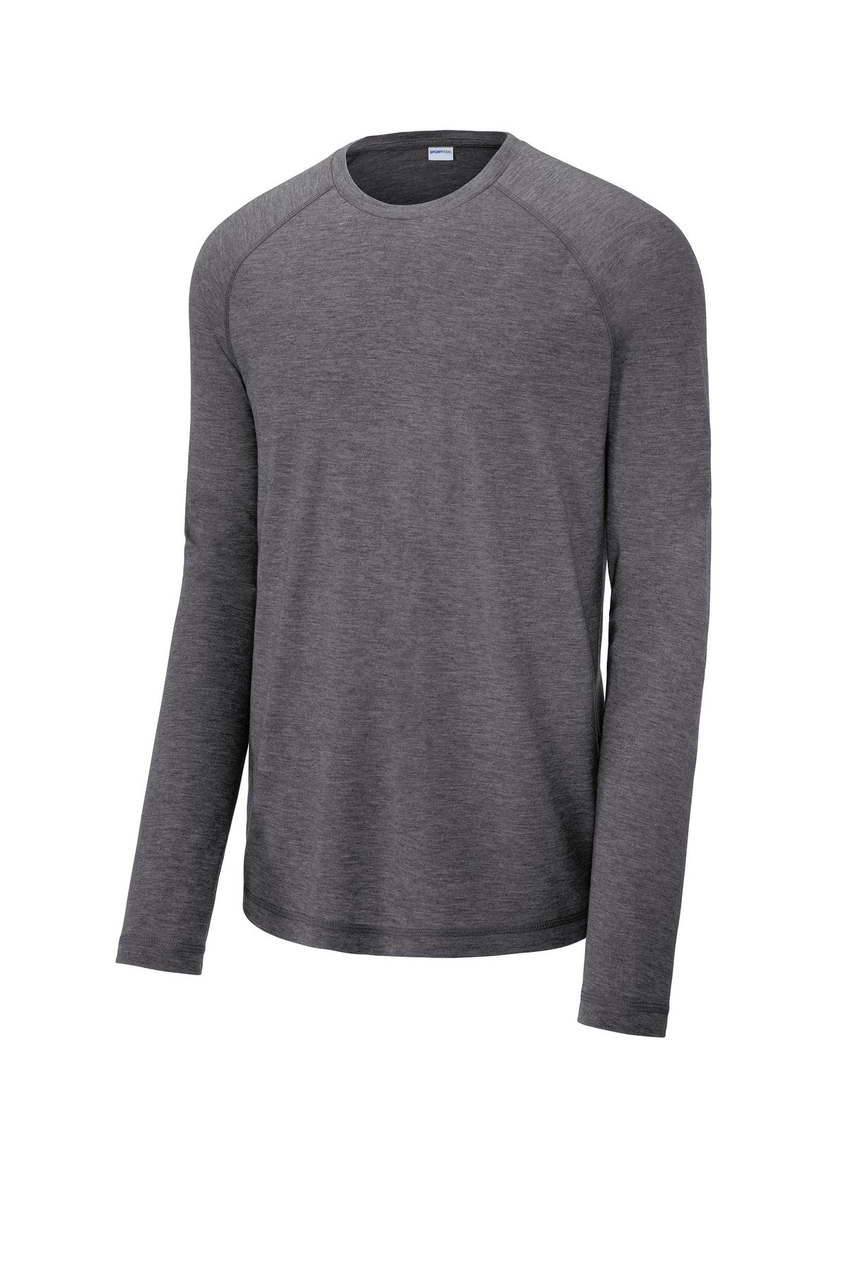 Sport-Tek PosiCharge Long Sleeve Tri-Blend Wicking Raglan Tee ST400LS 22