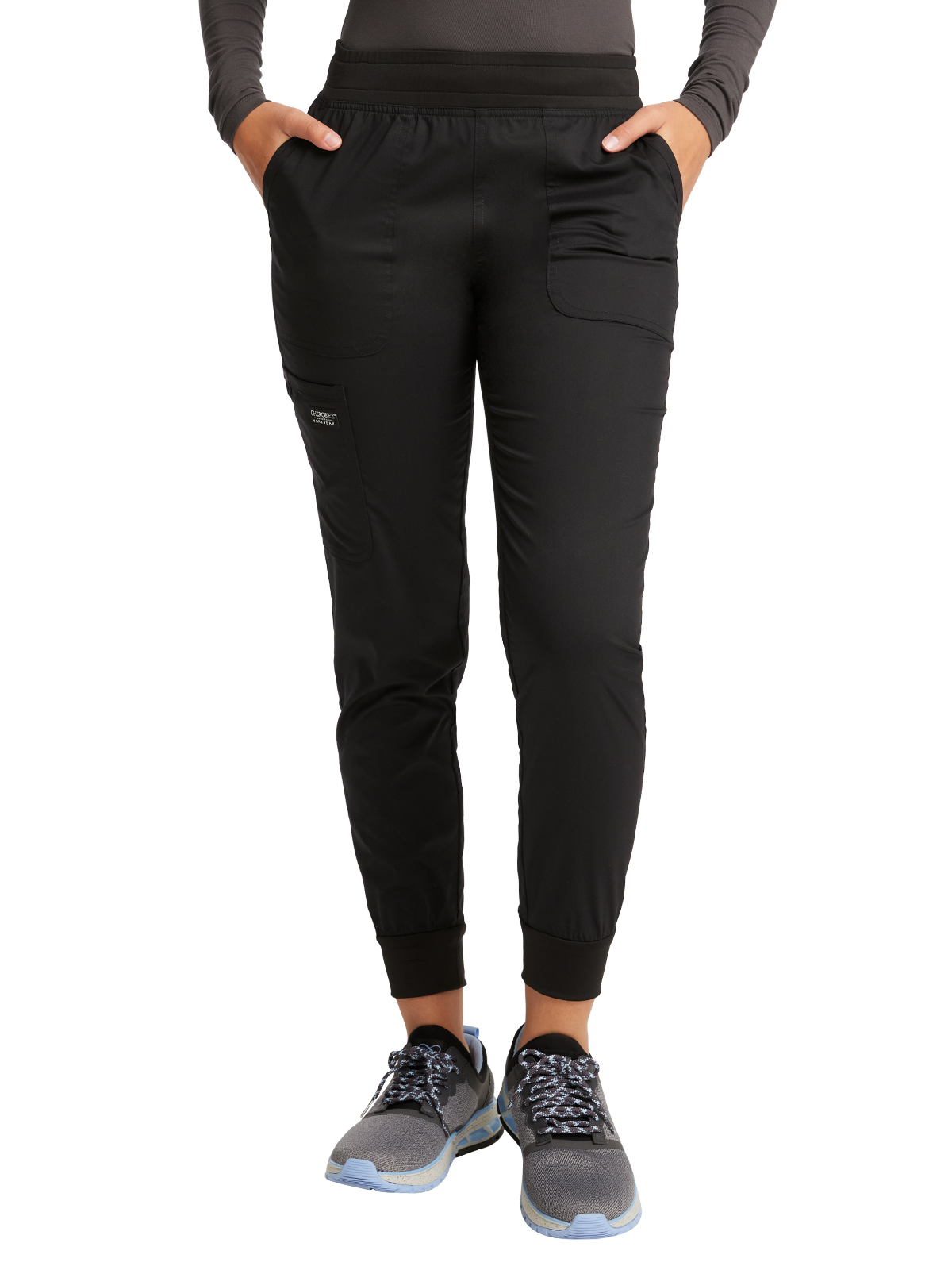 Cherokee - Workwear Revolution - Women's 5-Pocket Mid Rise Jogger Pant 46