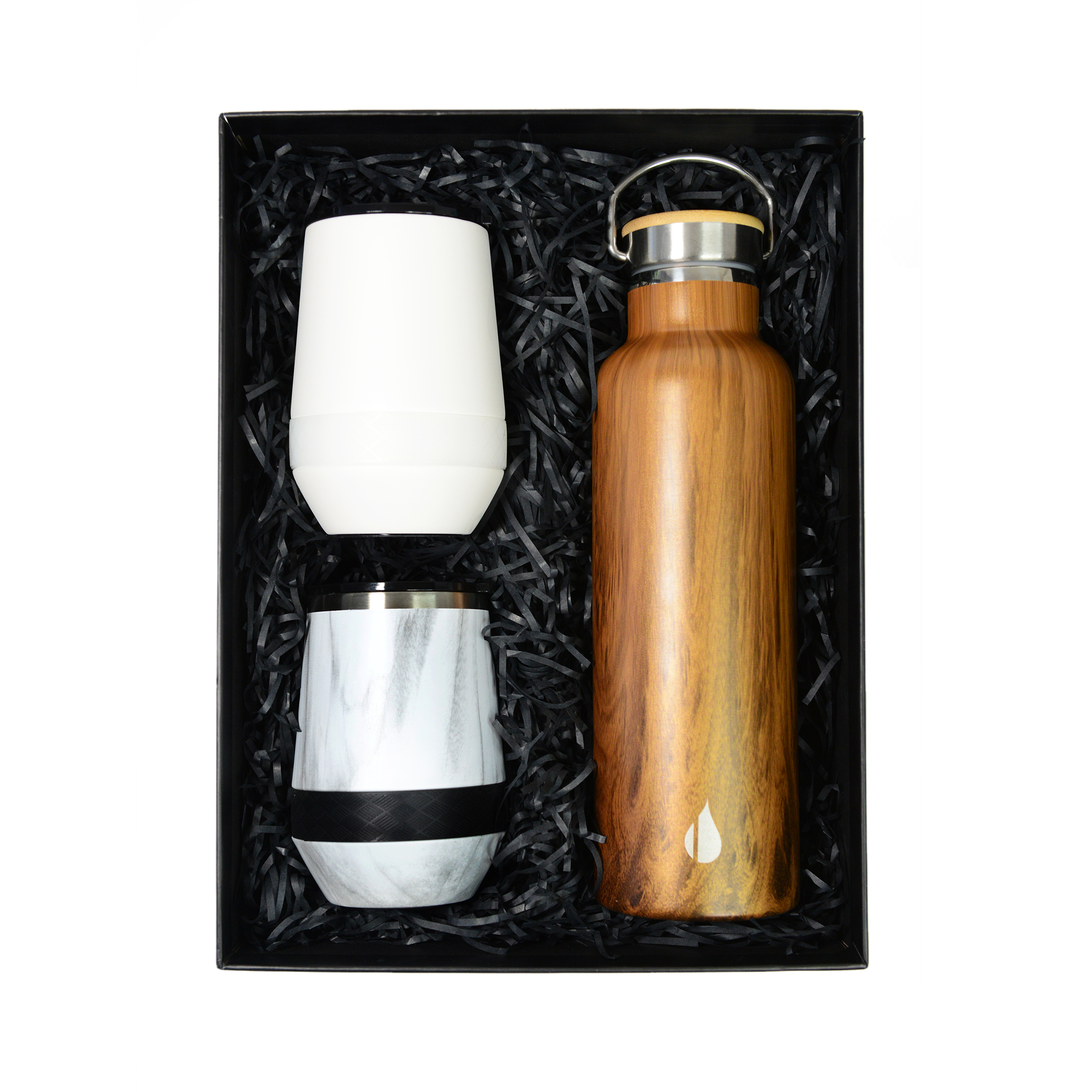 Elemental® Wine Gift Set 25oz Classic Bottle & 10oz Stemless Tumbler - Vacuum Insulated 7