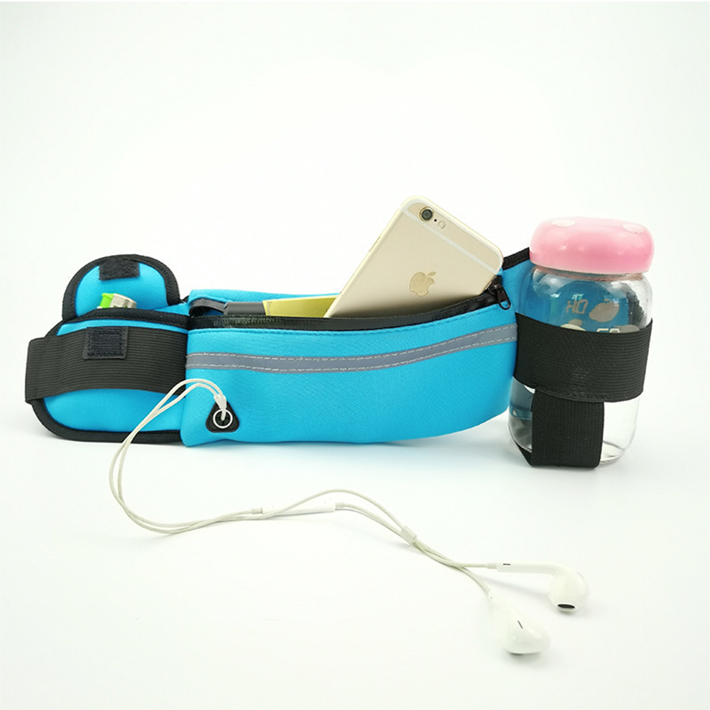 Multifunctional outdoor sports fanny pack waist bag with water bottle pocket 3