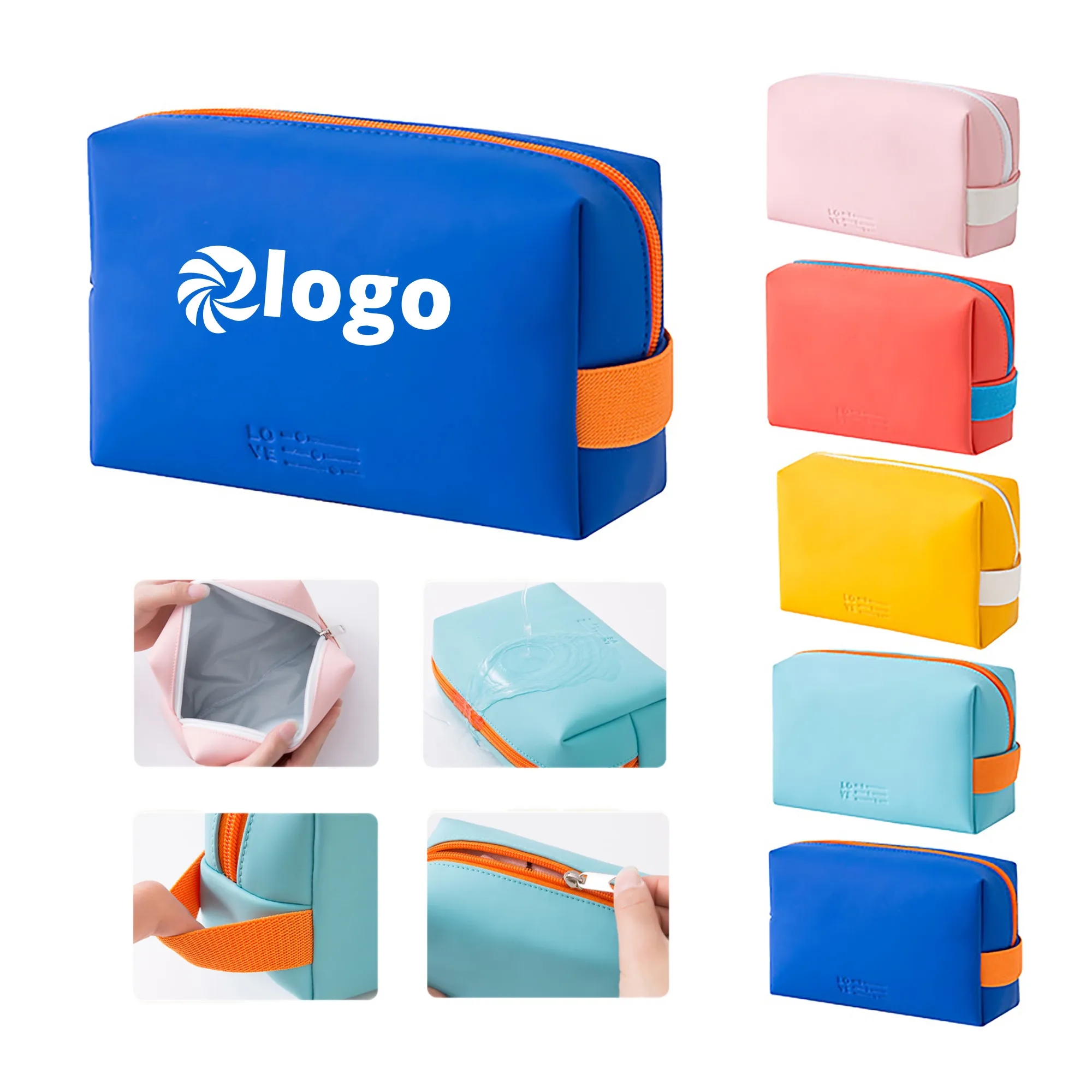 PU Cosmetic Bag Portable Cute 2