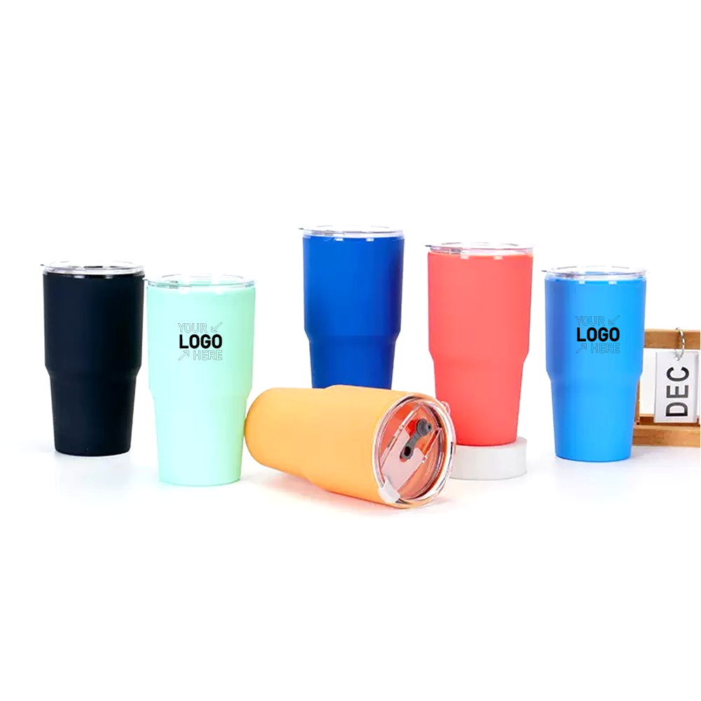 30oz Plastic Double Wall Travel Mug 2