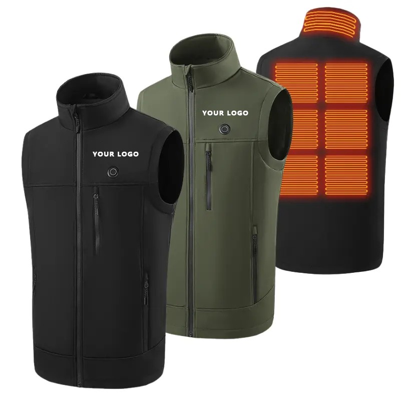 USB Rechargeable Reused Warm Self Heating Clothes Vest 5