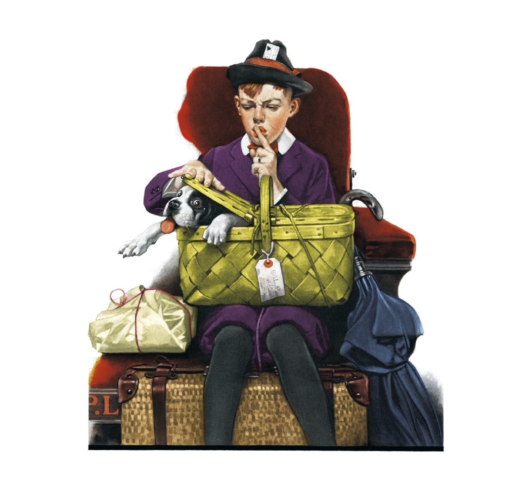 HotLine® Products Norman Rockwell Mini Calendar 30