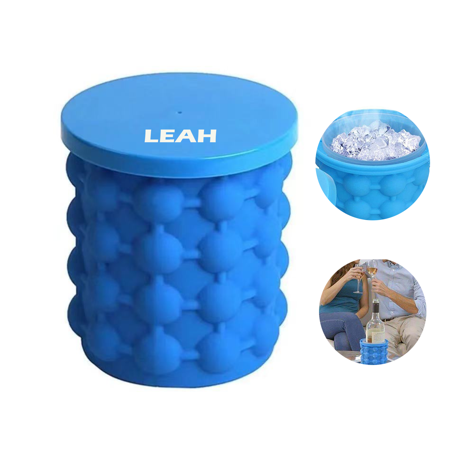 Silicone Ice Tray Mold Bucket 3