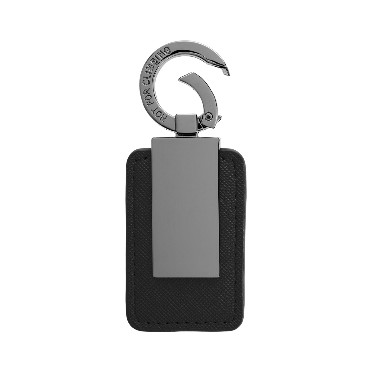 Leatherette Carabiner Clip Key Tag 15