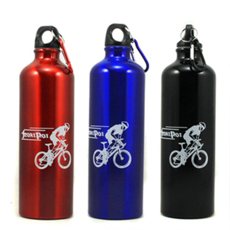 25 OZ Aluminum Sport Water Tumbler/ Carabine And Twist Cap, custom water bottle with logo imprint 7