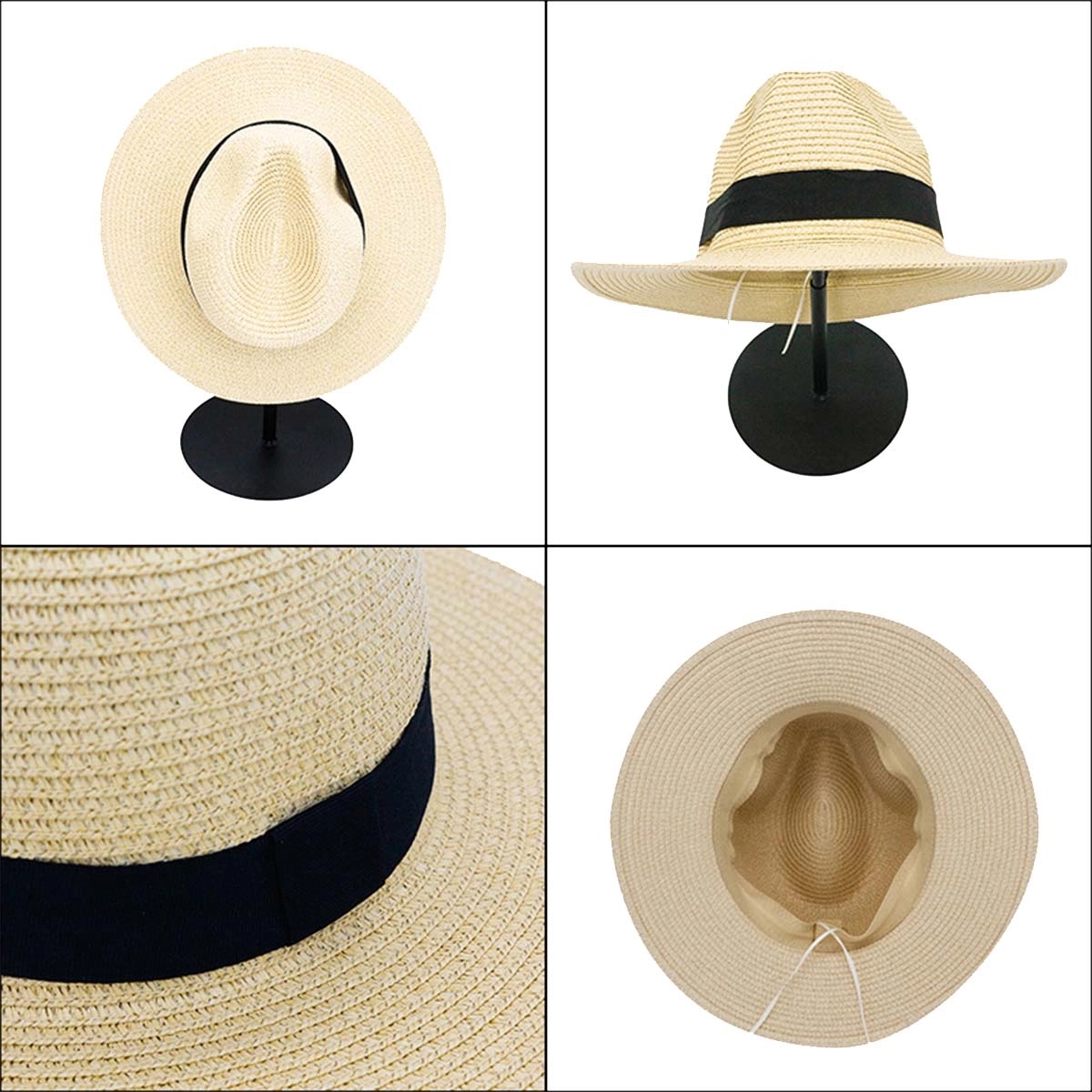 Wide Brim Straw Panama Hat 10