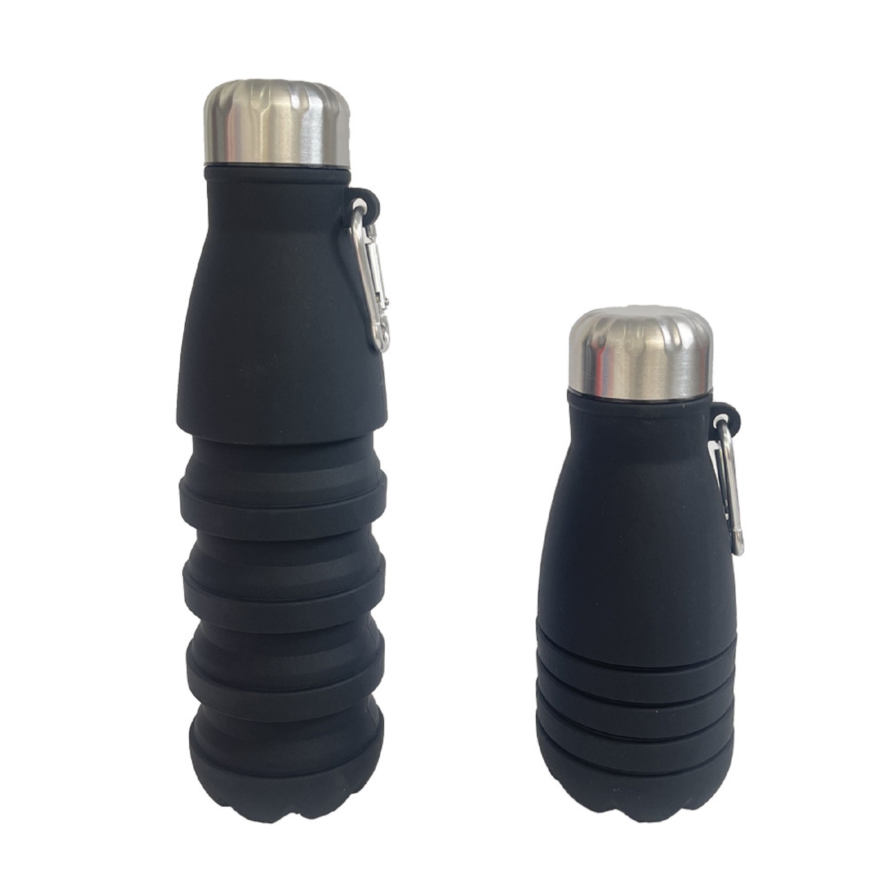 19 Oz. Collapsible Silicone Water Bottle 1