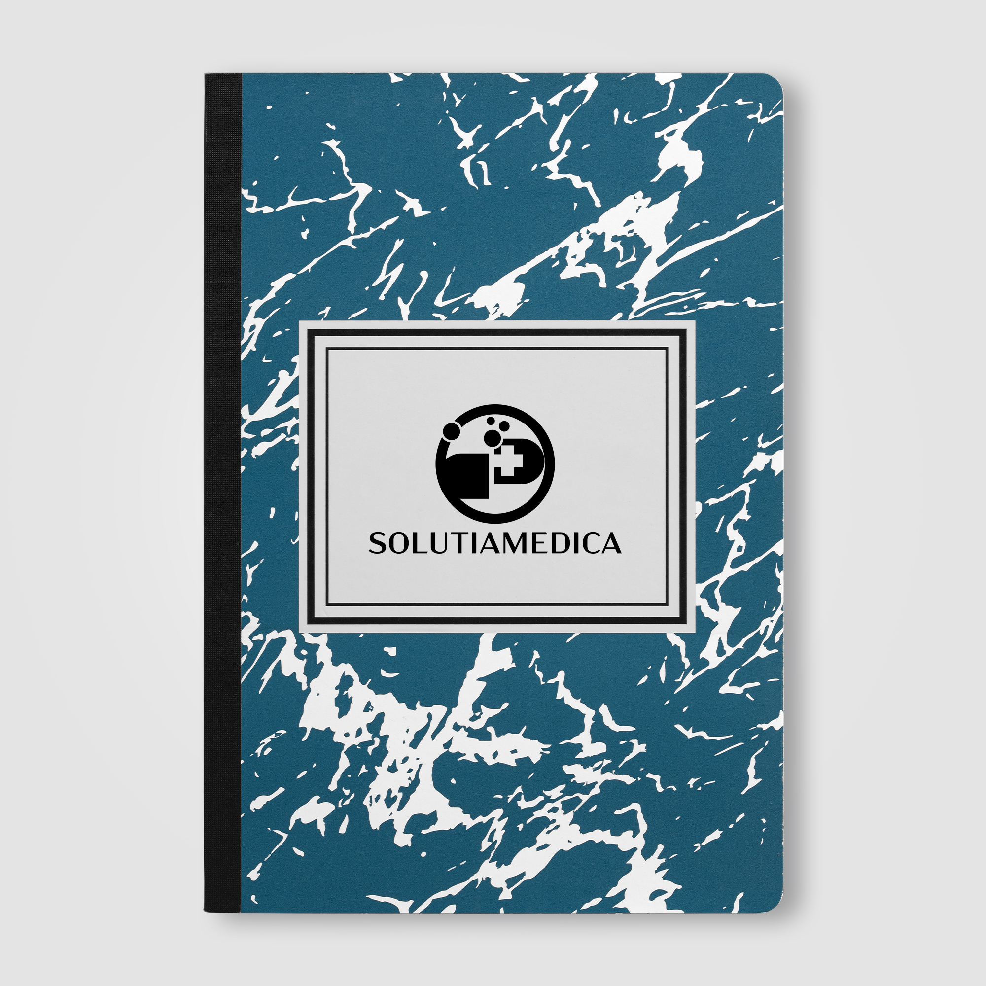 Slate FSC Paper Marble Hardcover Composition Notebook – A5 11
