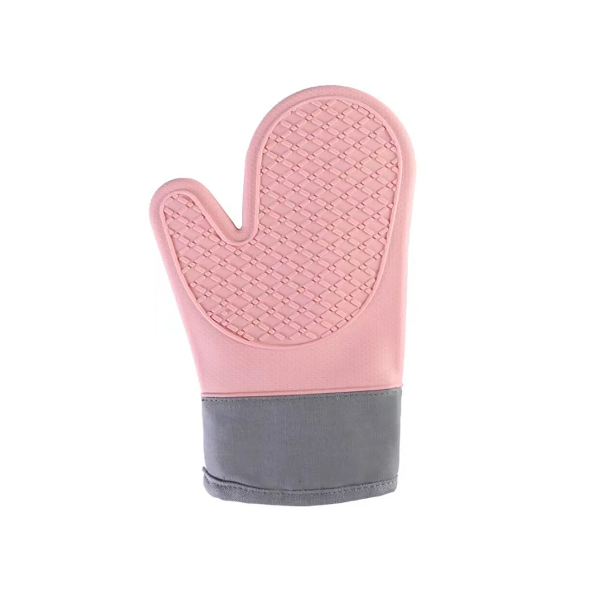 Thickened Lengthened Silicone Oven Mitt 3