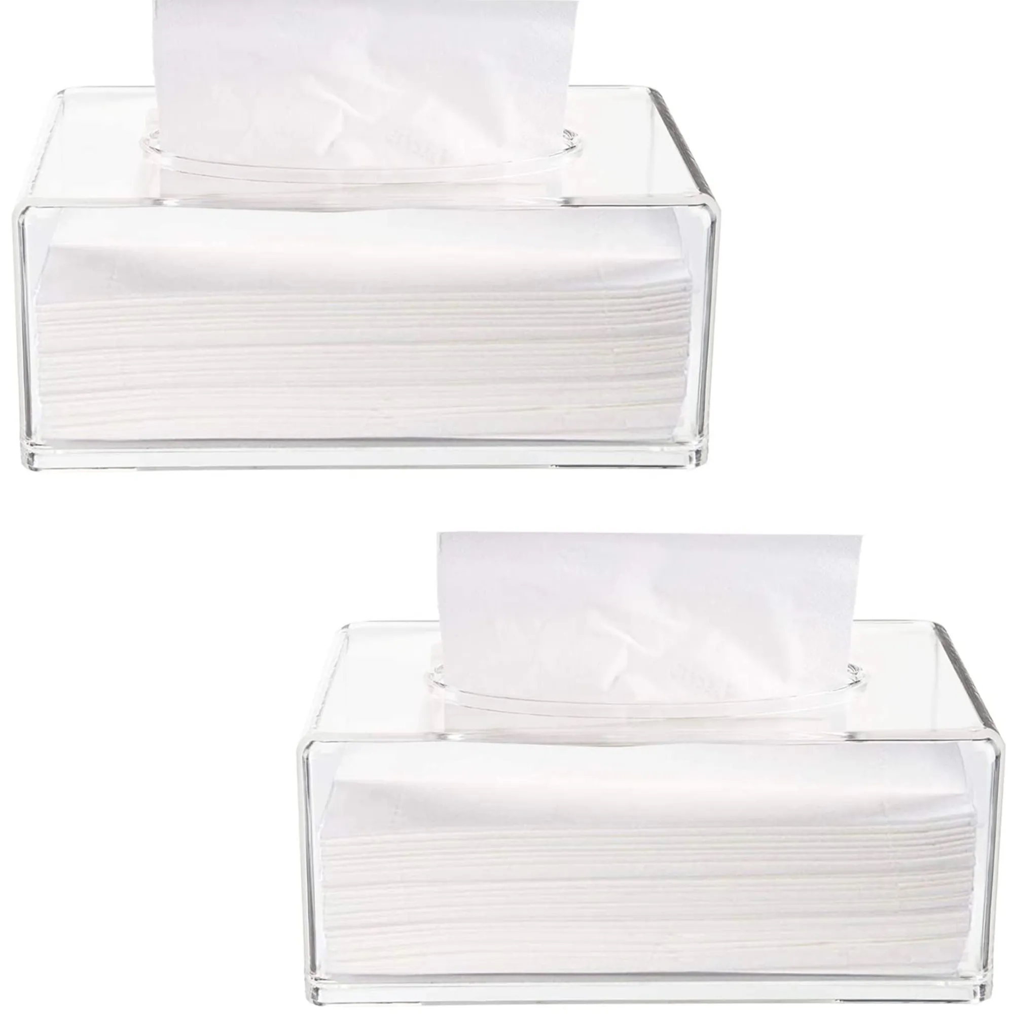 Clear Acrylic Tissue Box 3