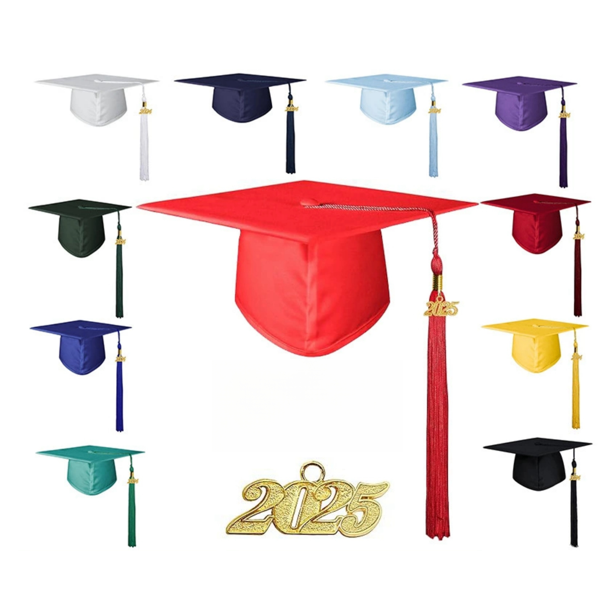 Graduation Cap With 2025 Tassel 6