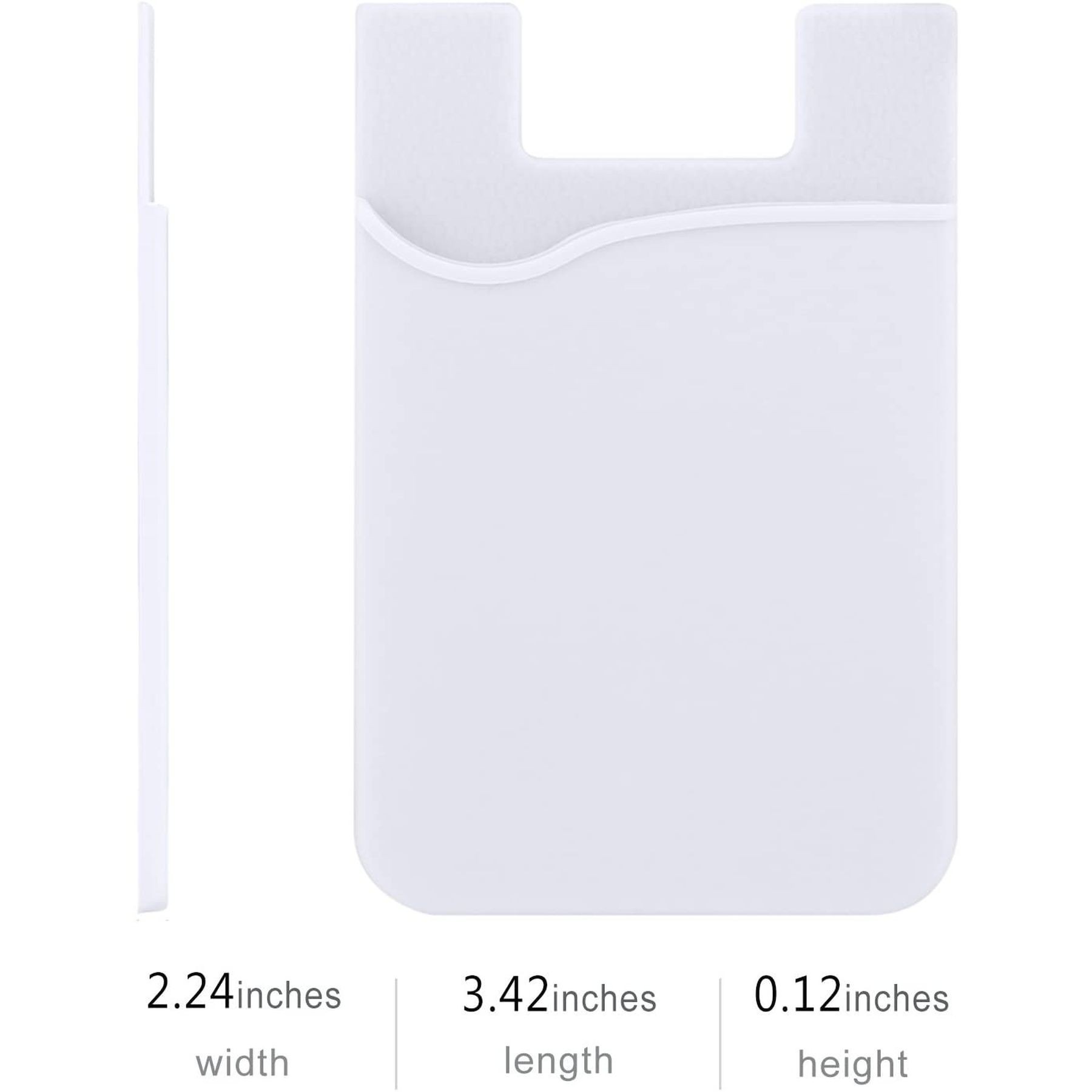 Ultra-Slim Adhesive Wallet Credit Card Holder 9