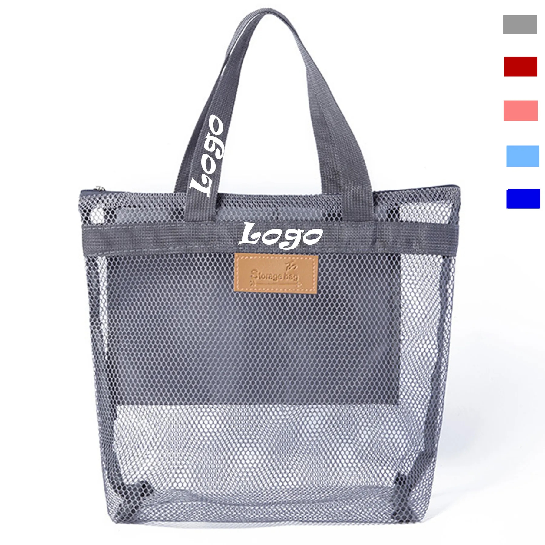 Mesh Beach Tote Bag 3
