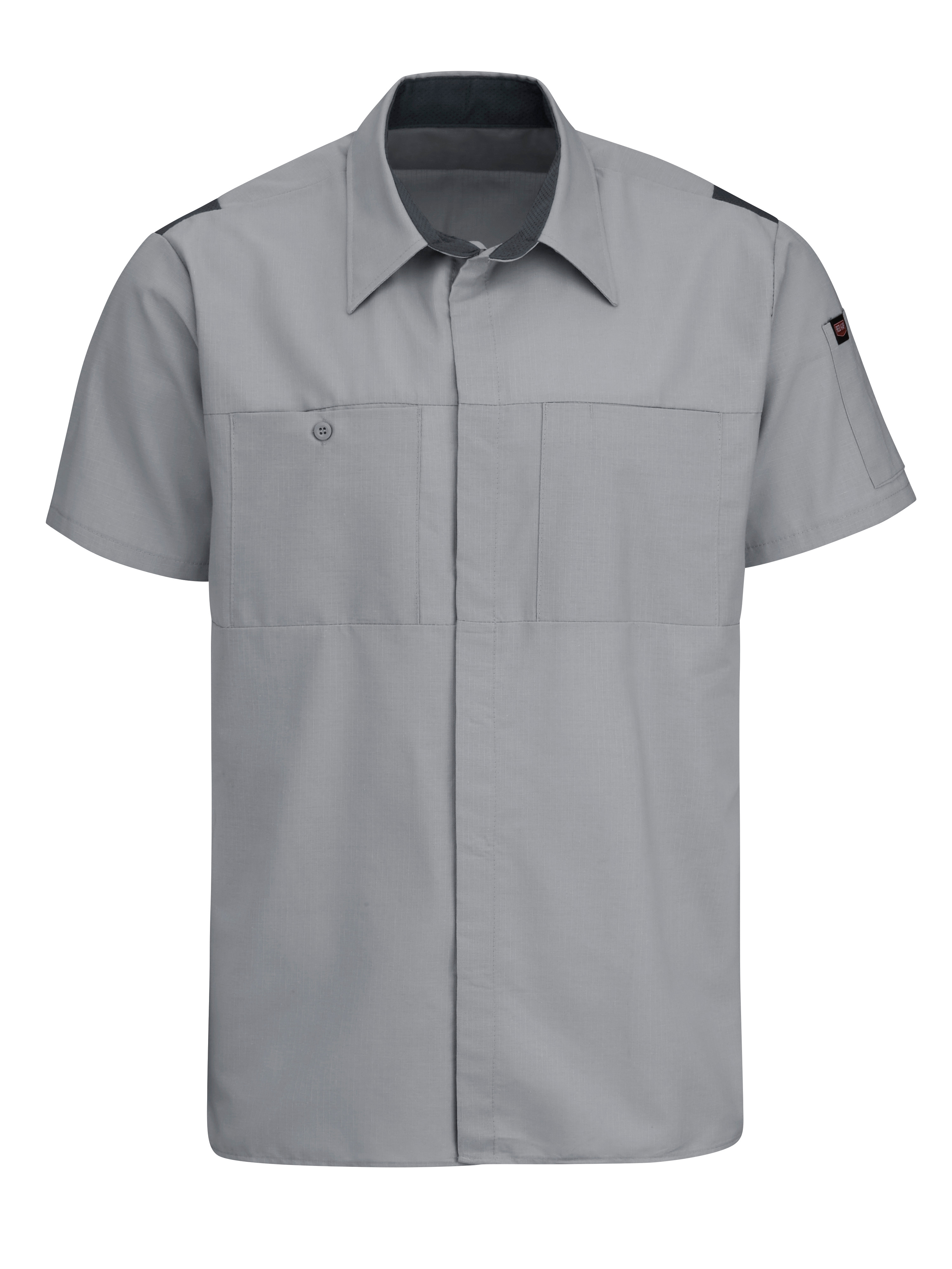 Red Kap® Men's Short Sleeve Performance Plus Shop Shirt With Oilblok Technology 9
