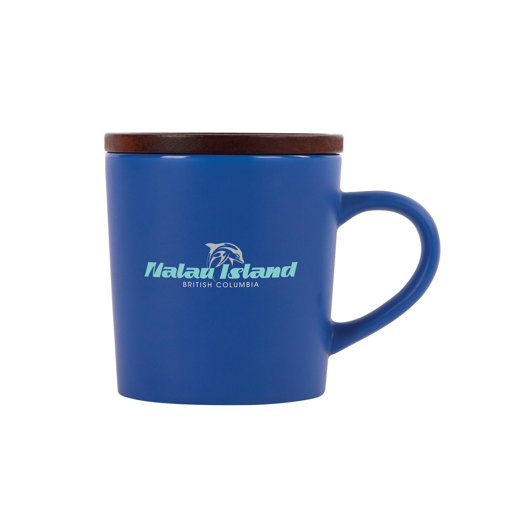 Copenhagen 16 oz. Ceramic Mug w/ Wood Lid 32