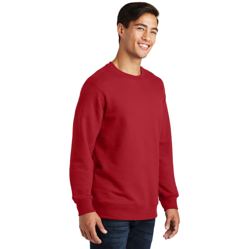 Port & Company Fan Favorite Fleece Crewneck Sweatshirt., custom hoodie or sweatshirt with logo imprint 51