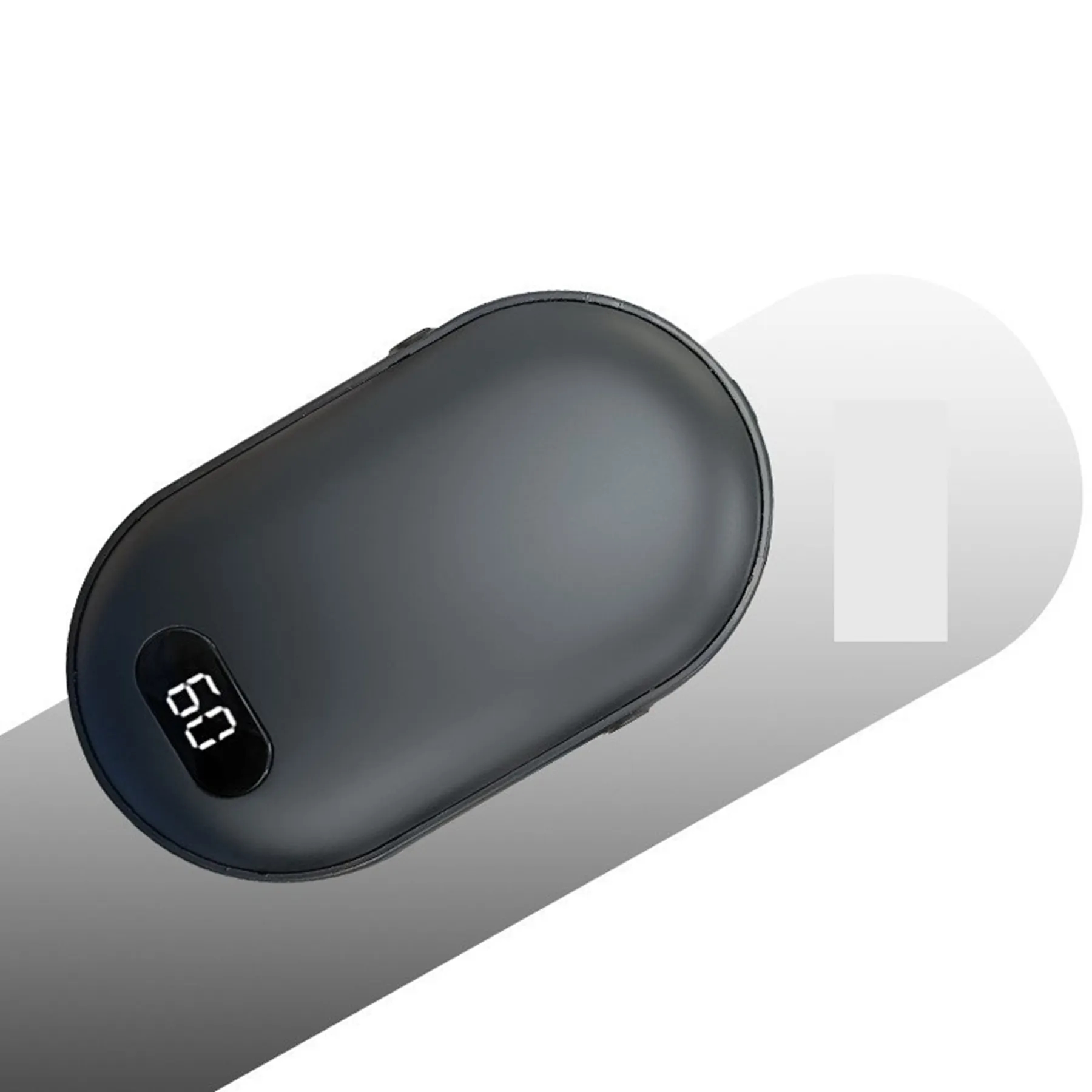 2600 mAh Digital Display Warm Hands Power Bank 5