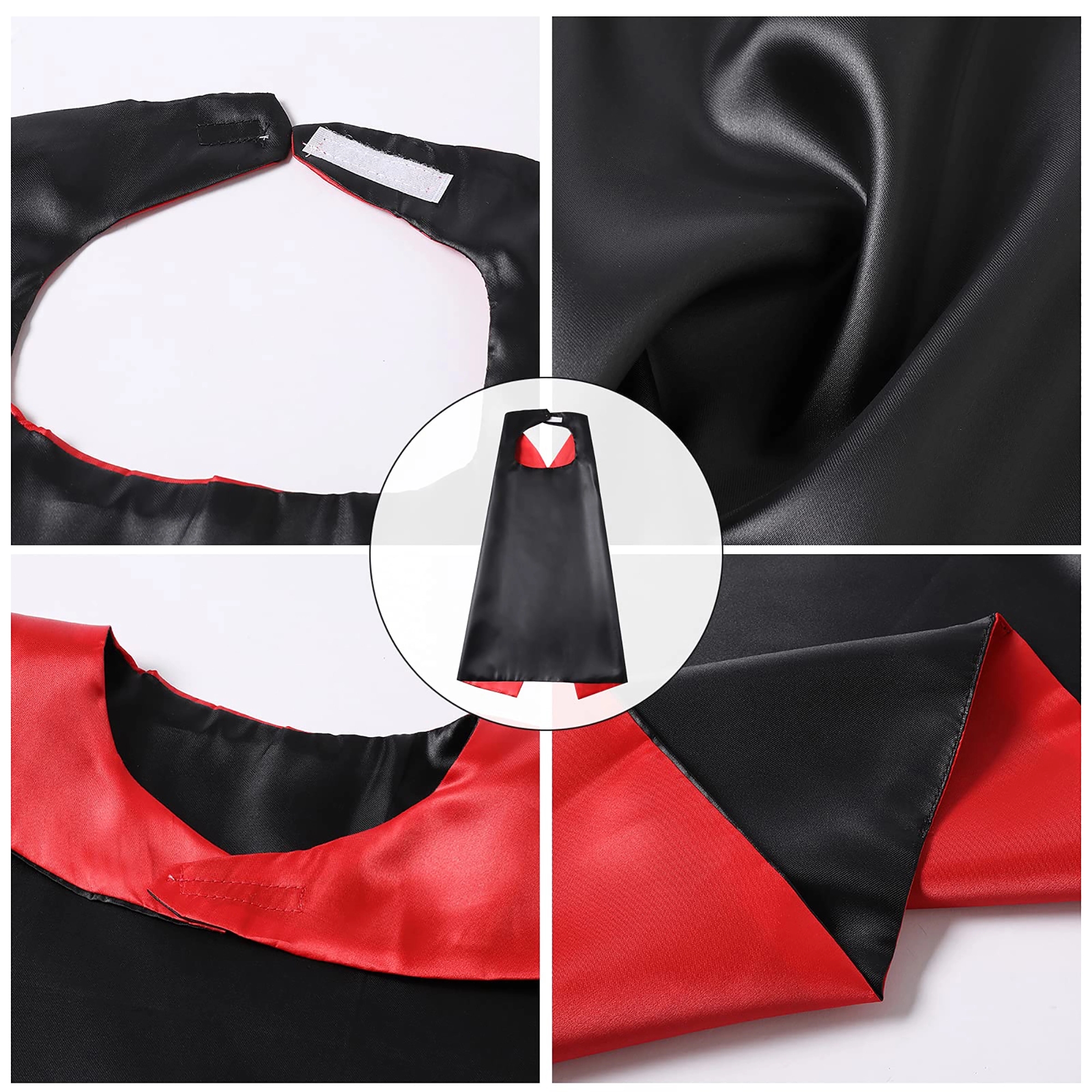 Halloween Costume Cosplay Cape And Masks For Kid 2