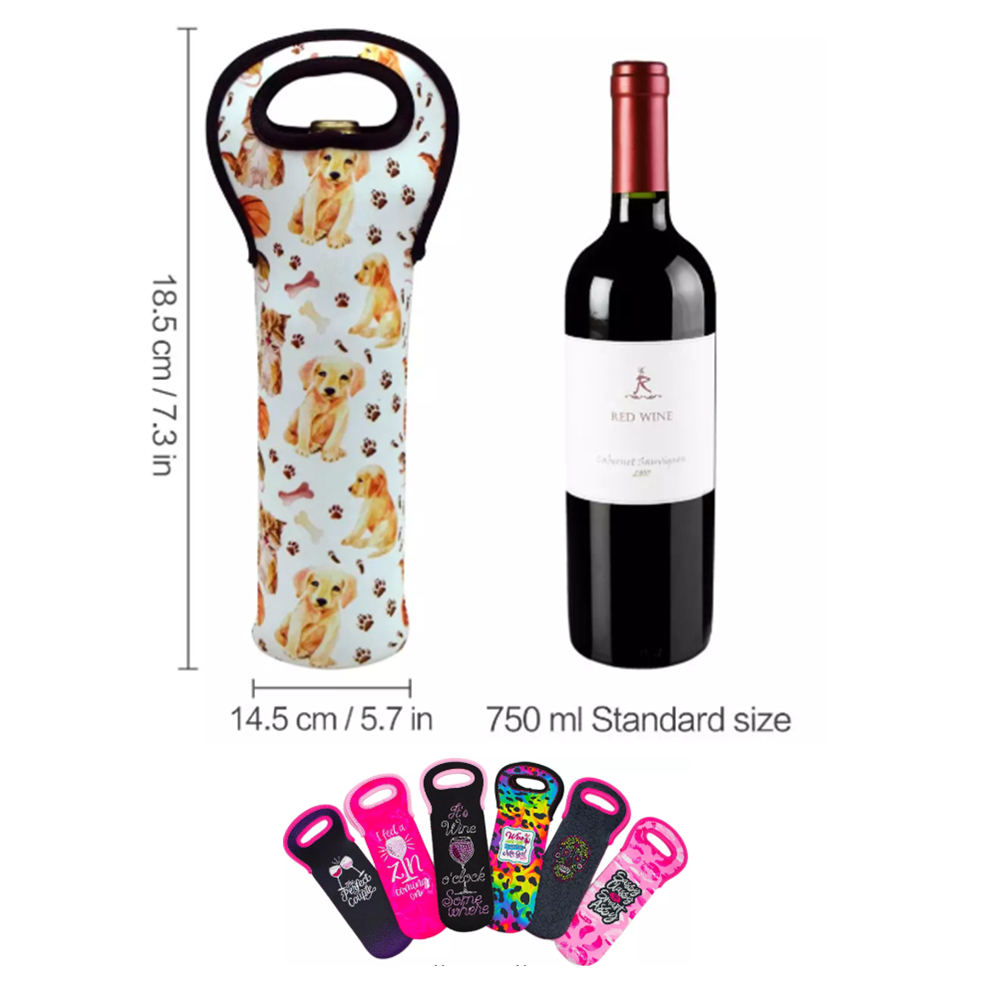 Sublimated Wine Bag Holder 2