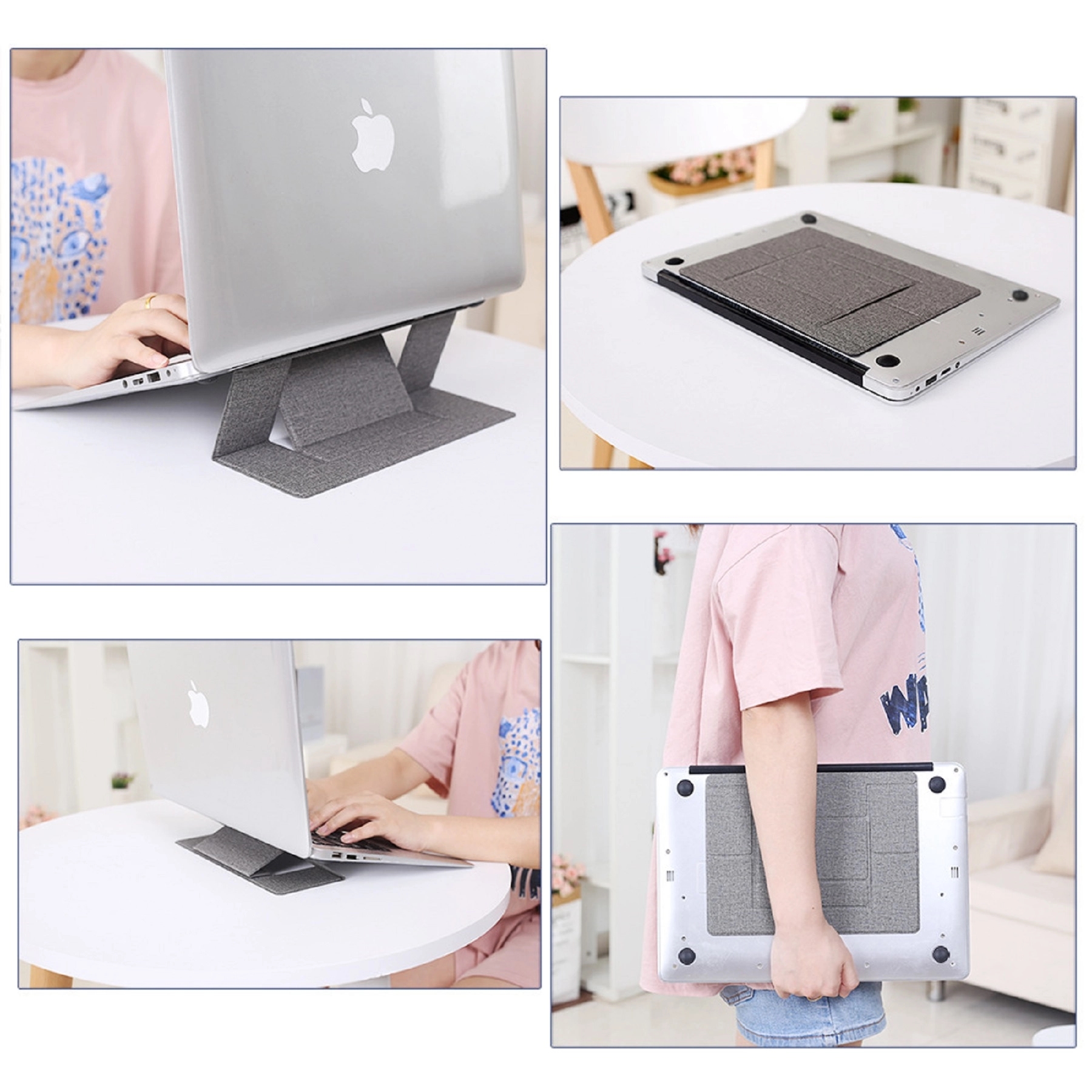 Adjustable PU Laptop Stand 11