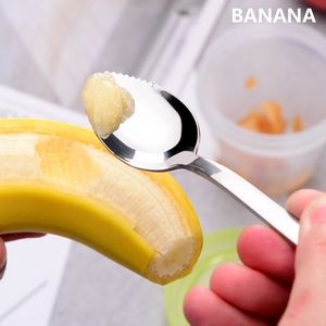 6.41 Inch Serrated Teeth Coffee Dessert Spoon 2