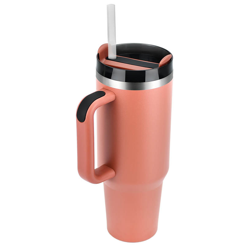 40oz Stainless Steel Insulated Tumbler with Handle 10