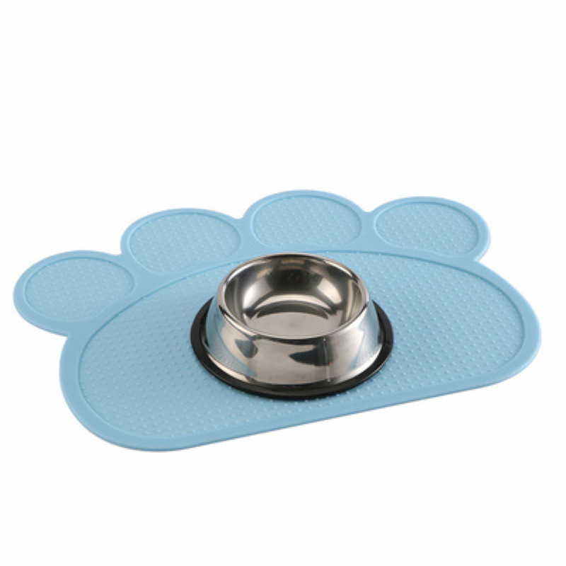 Creative Dog Paw Shaped Silicone Lick Pad 4
