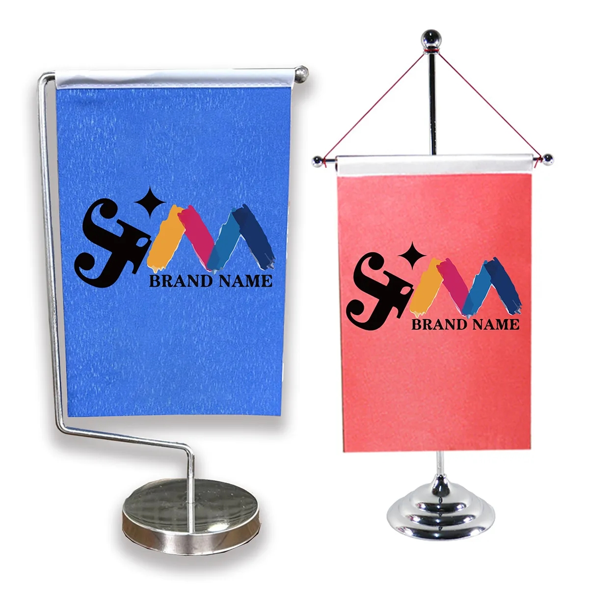Single Banner Style Hanging Flag 2