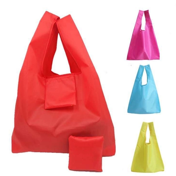 Foldaway T Shirt RPET Shopping Bag 6