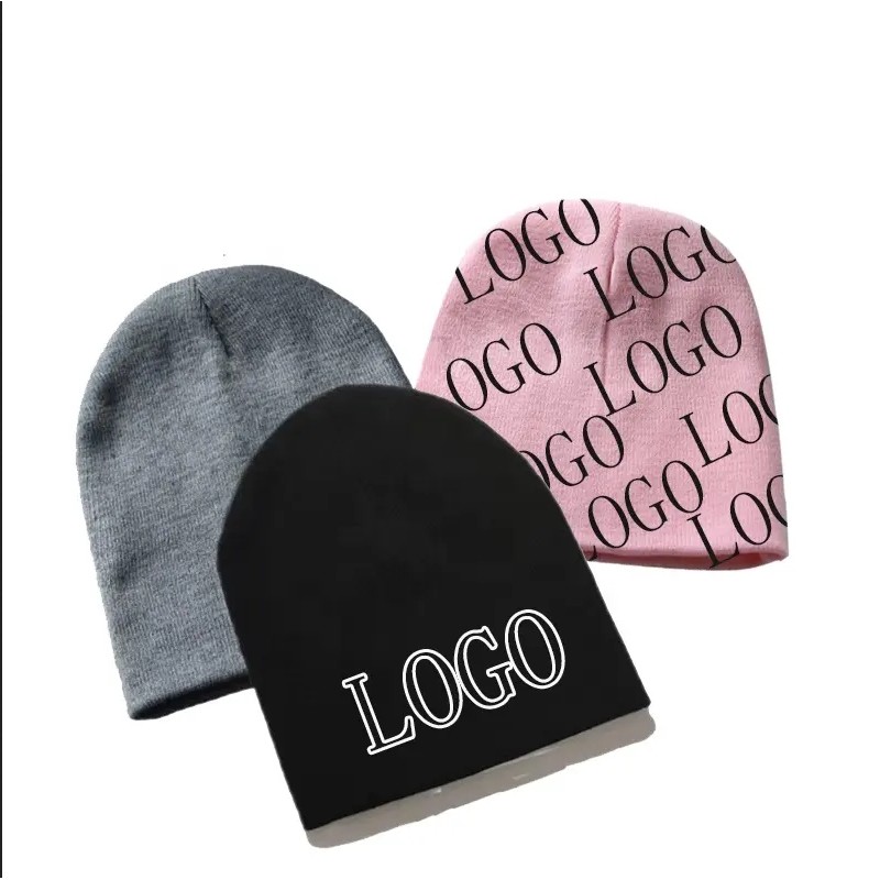 Knit Beanie Cap 1