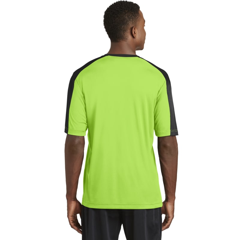 Sport-Tek PosiCharge Competitor Sleeve-Blocked Tee. 5