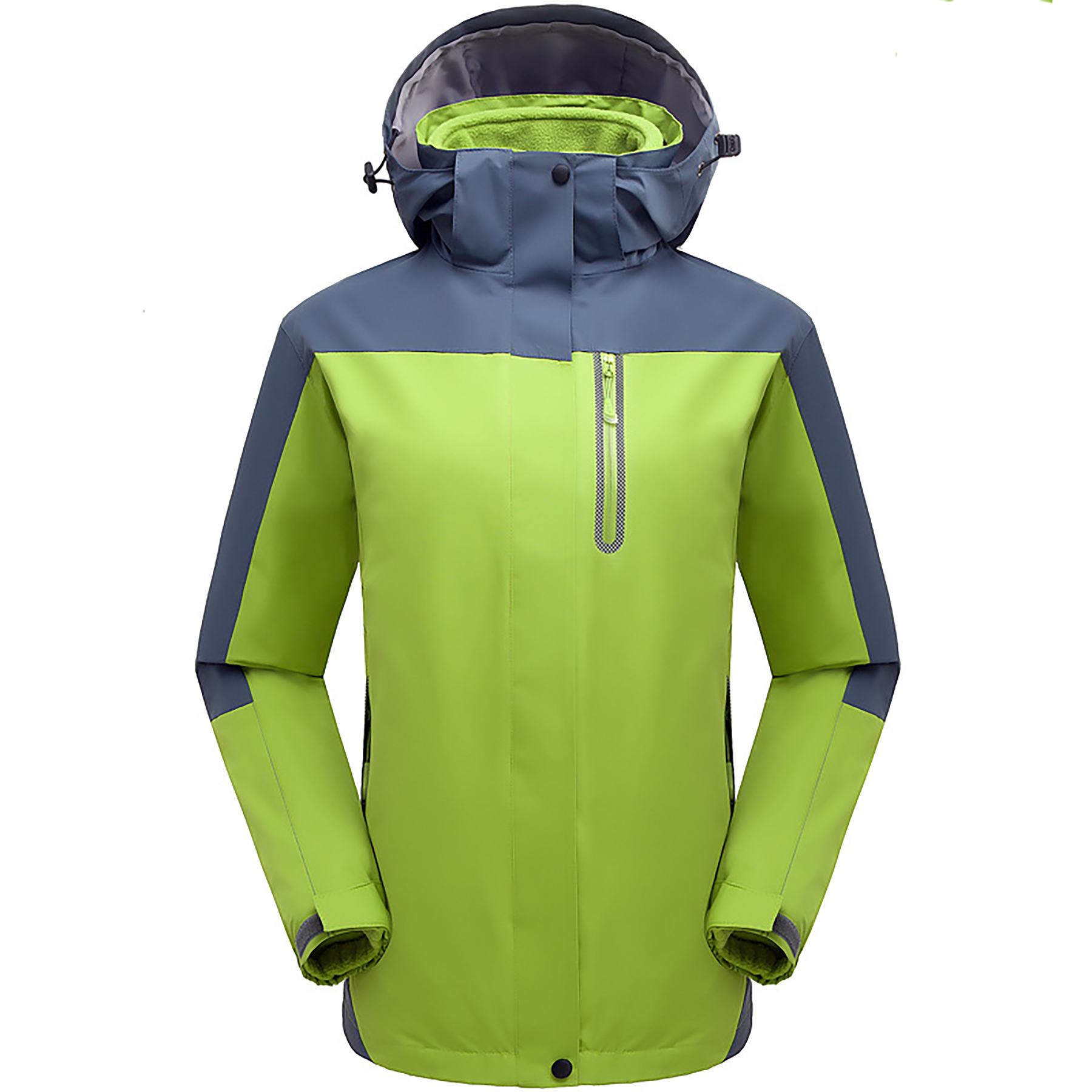 Warm Fleece Winter Jacket with Multi-Pockets 10