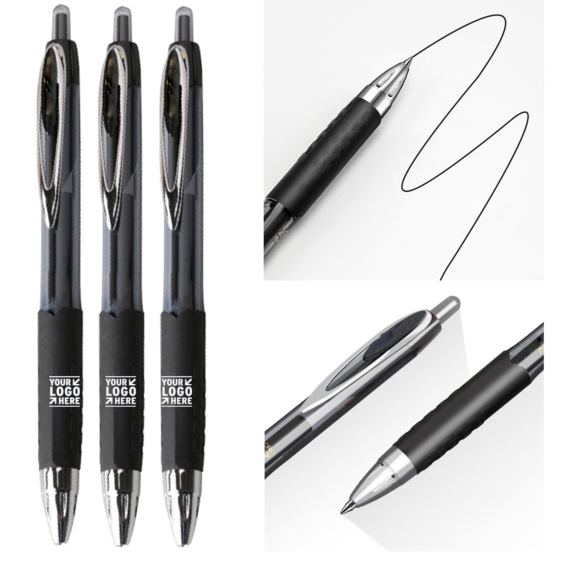 Retractable Gel Ink Pen
