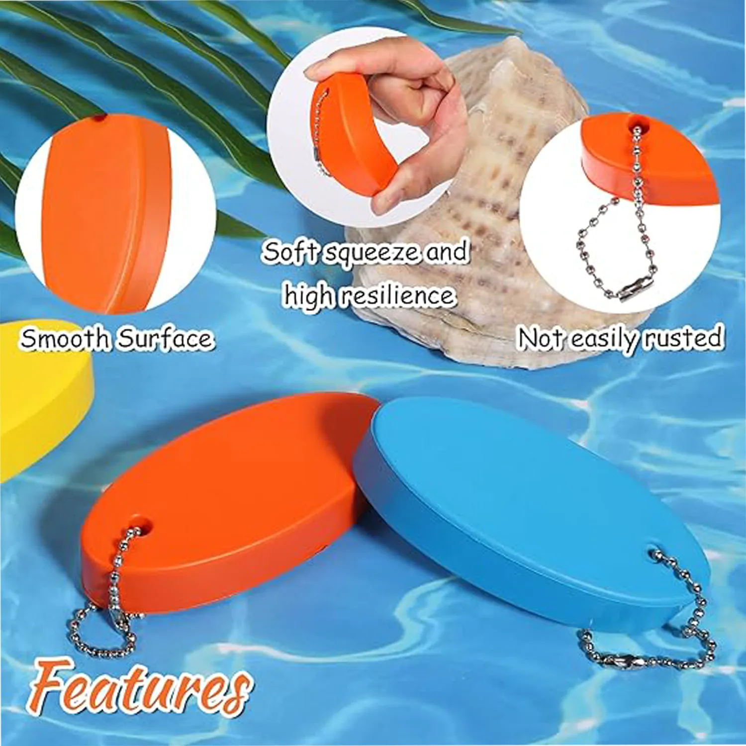 Foam Floating Keychains 3