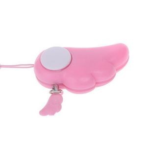 Wings Shaped Safety Alarm Keychain With LED Light And 120DB Panic Sound 5