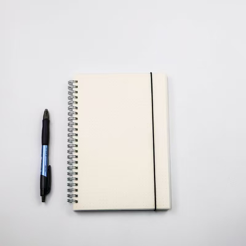 Wire-Bound Notebook with Transparent Cover 1