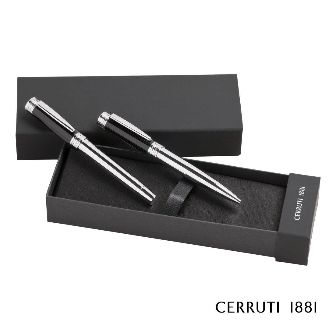 Cerruti 1881® Zoom Classic Ballpoint Pen & Fountain Pen Set 6