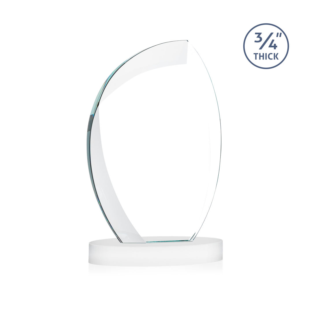 Wichita VividPrint™ Award on Alberton Base - White 5