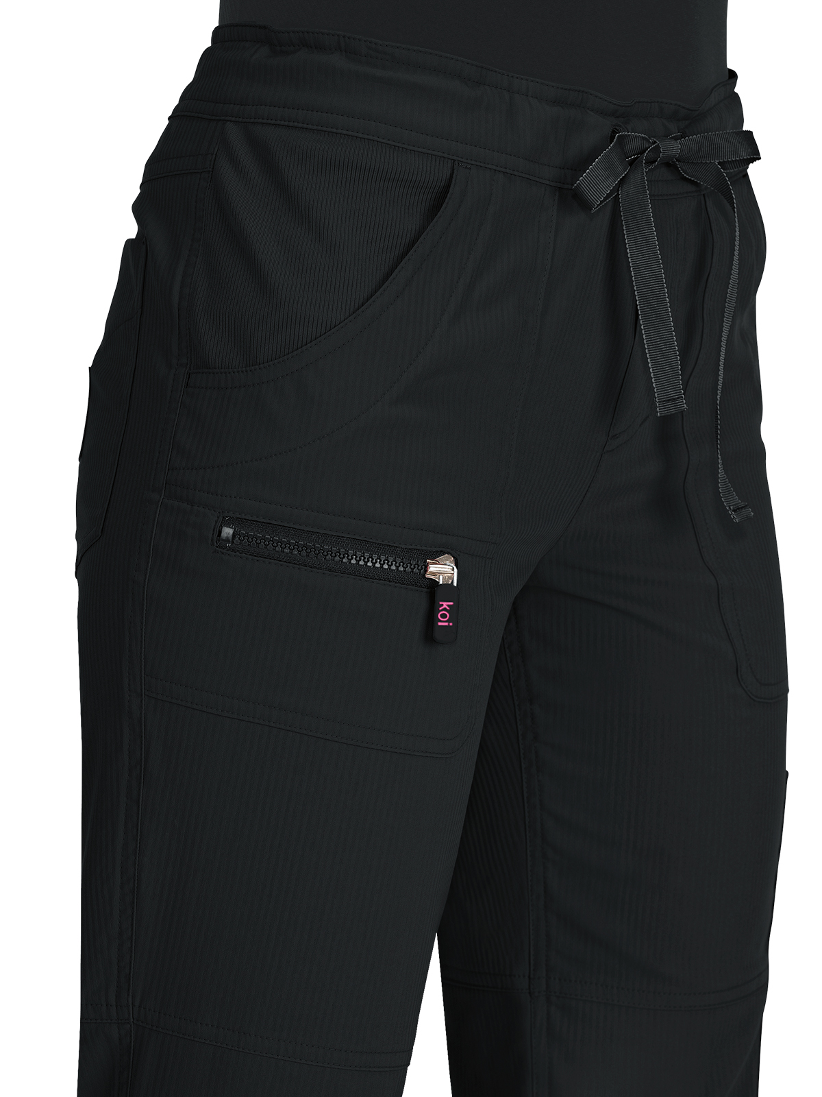 koi - Lite - Women's Six-Pocket Stretch Extra Petite Peace Pant 8